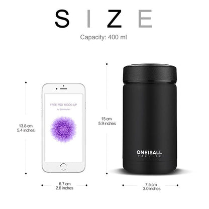 Stainless Mug Water Bottle Vacuum Flask Coffee Wine