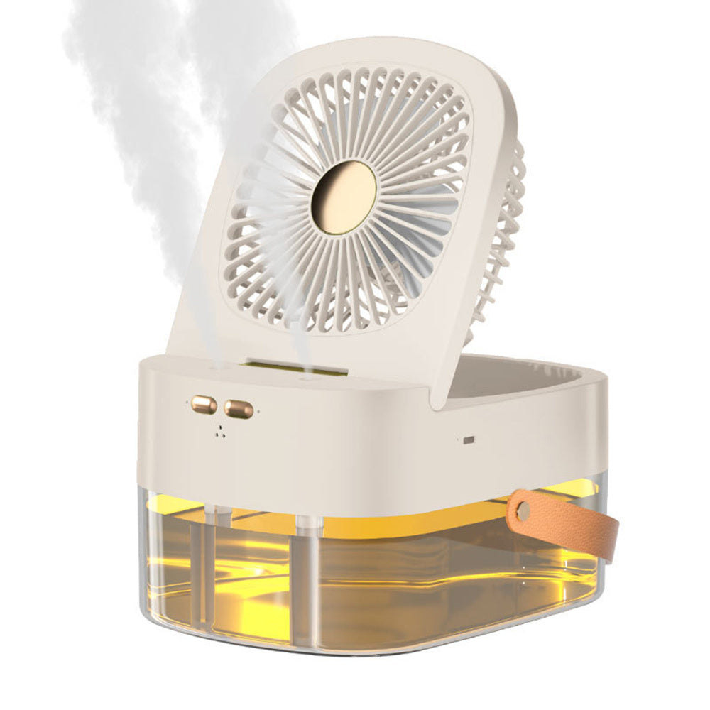 Humidifying Spray Fan Desktop Remote Control Timing