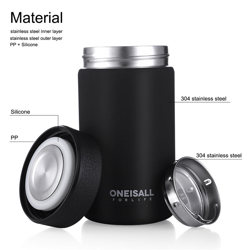 Stainless Mug Water Bottle Vacuum Flask Coffee Wine