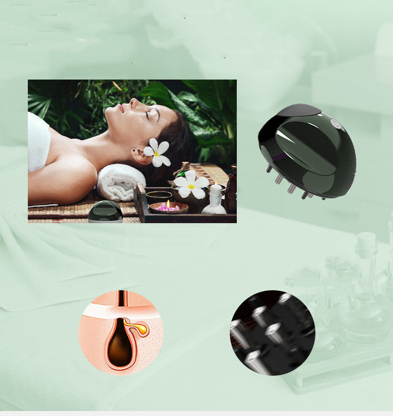 Electric Massage Combing Hair Treatment Instrument Massager